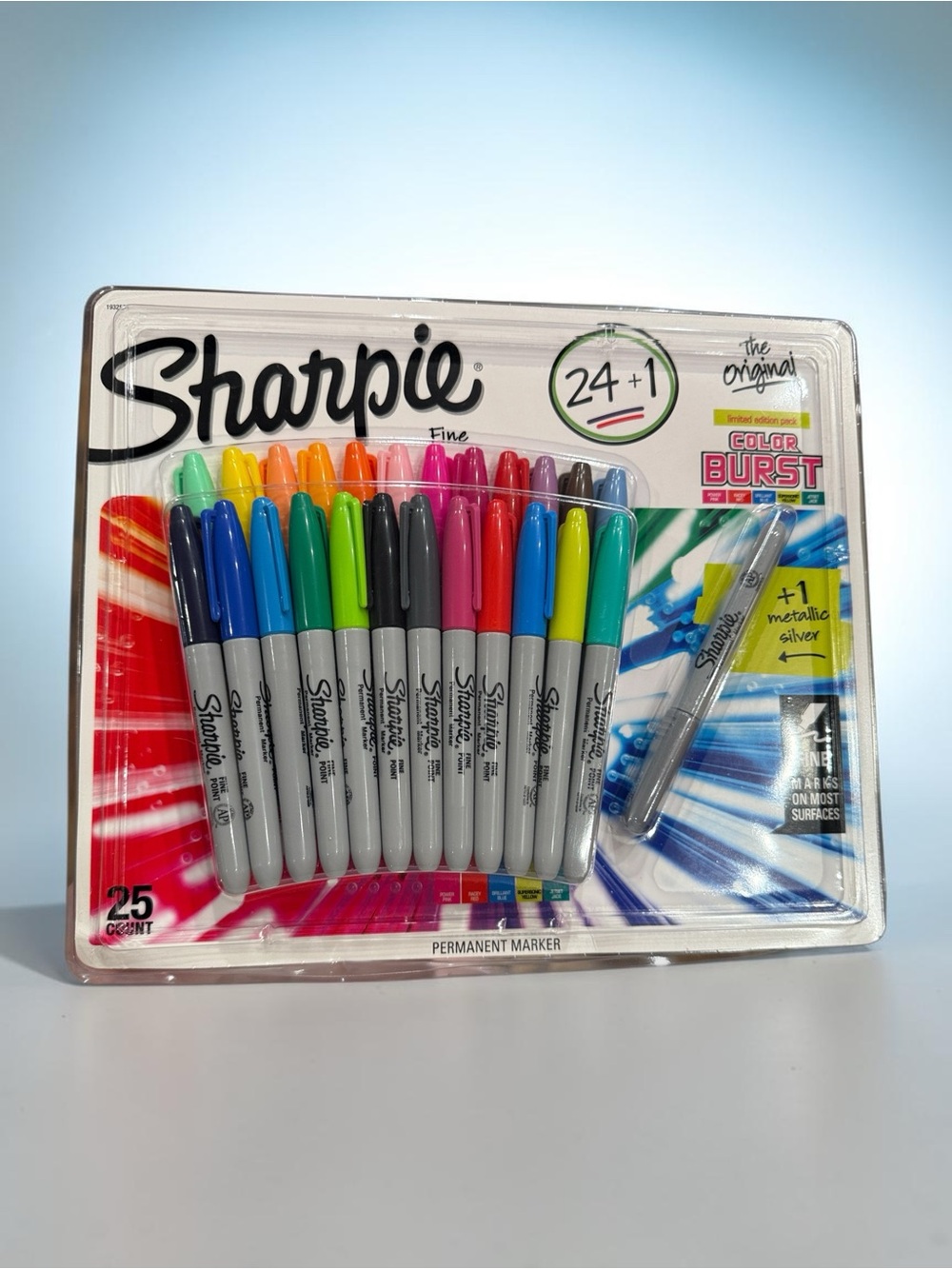 Sharpie 24 + 1 The Original Color Burst Limited Edition Pack - NEW